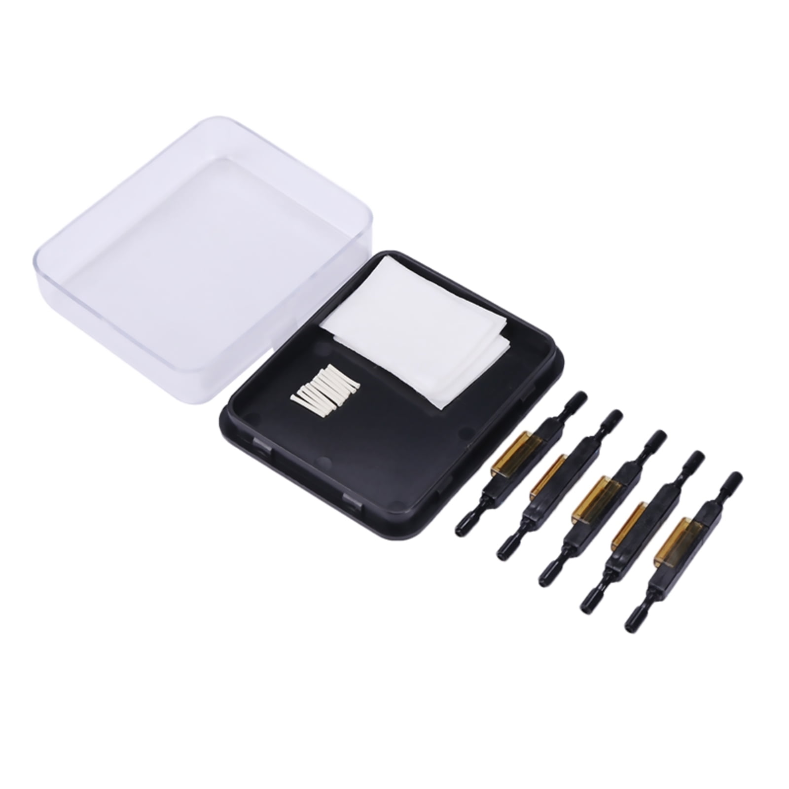 5Pcs Plastic Fiber Optic Connector for Fast Installation Black Color ...