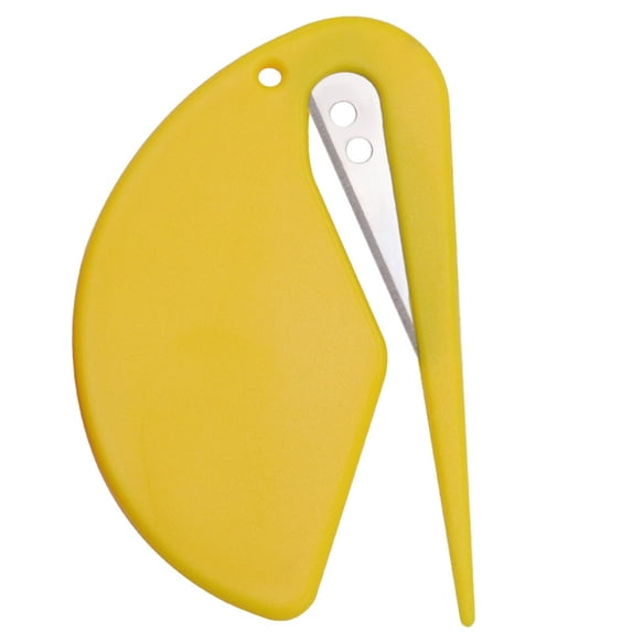 5Pcs Plastic Letter Opener! Werulen Letter Opener for Mail, Plastic Envelope Opener with Stainless Steel Blade, Safe Paper Cutter for Office Home Use, Desk Stationery Supplies Tool