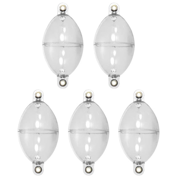 5Pcs Plastic Water Injection Bubble Floats Hollowed Ball Fishing Floating Bobber Fishing Accessories for Outdoor Tool