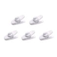 thumbnail image 1 of 5Pcs Portable Rotatable Plastic Cable Clip Clamp for Earphone, 1 of 7