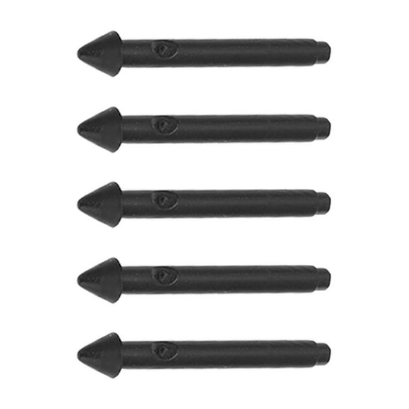 5Pcs Pro Tablet Stylus Pen Tips Black 2H Sensitive Accurate Fine Glossy Tip Replacement for 7 6 5 4 Book