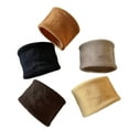 thumbnail image 1 of 5Pcs Professional Strength Hair Elastic Bands Wide Seamless Design High Ponytail Hold Workout Running Hair Ties, 1 of 9