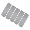 thumbnail image 1 of 5Pcs Prosthetic Limb Socks Protective Amputee Socks Grey Cotton Partial Foot Amputation Provide Warm Stump Socks Stump Protection for Unisex 30cm, 1 of 9