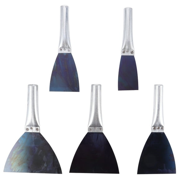 5Pcs Putty Cutter Useful Spackle Cutter Metal Scraper for Patching and Painting