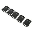5Pcs Quick Release Buckle Plastic Dual Adjustable Strap Buckles