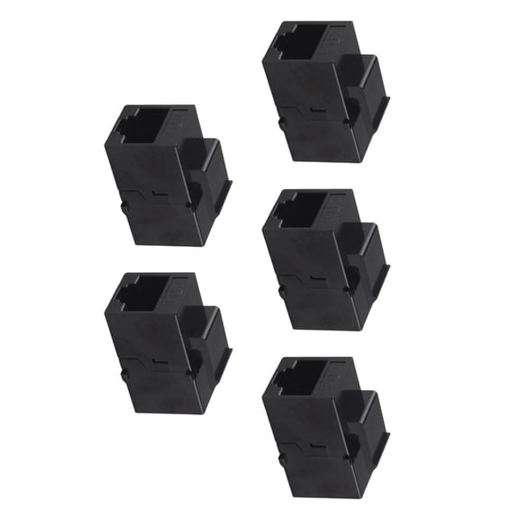 5Pcs RJ45 Coupler Ethernet Coupler Inline for Cat6 Cable Extender Adapter for Modem Female