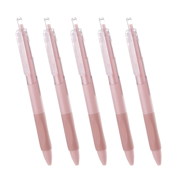5Pcs Refillable Gel Pens Retractable Gel Pens Non-Slip Grip Refillable Office Signing Pen Smoothly Writing for Writing
