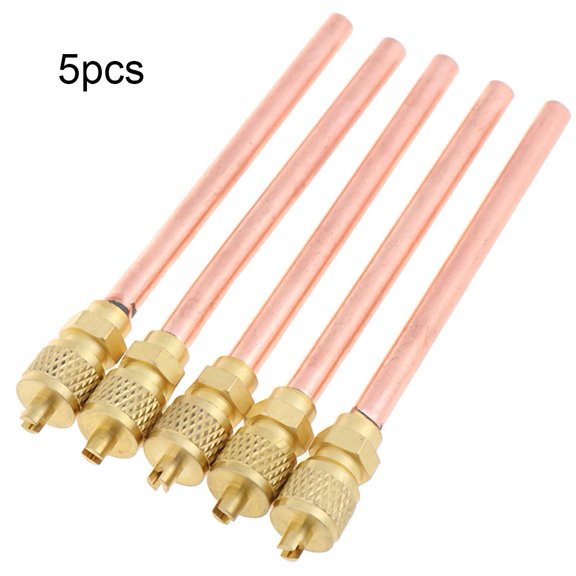 5Pcs Refrigeration Access Valve Filling Valve Air Conditioning Accessories Ordinary