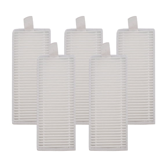 5Pcs Replacement Filters For Tefal For X-PLORER Serie 75 S+ RG8597W Robot Vacuum, High Efficiency Filter Paper Kit
