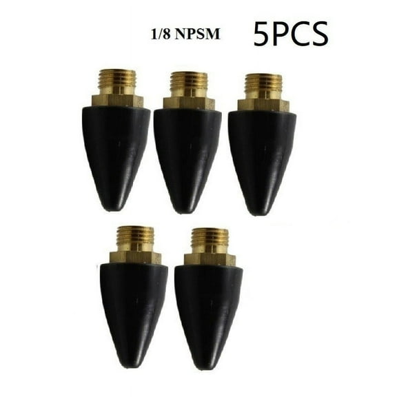5Pcs Replacement Tip for Air Blow Tool Replacement Head 1/8 Inch Npsm