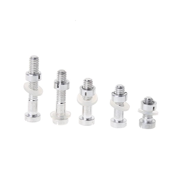5Pcs Replacement Turntable Easy Install DIY for Headshells Phonograph Music Hardware Mounting Screws Rapair Tool