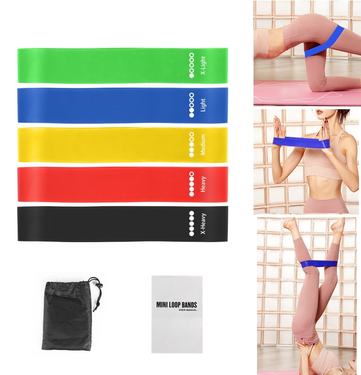 Planet Fitness Exercise Bands for Customizable and