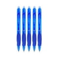 5Pcs Retractable Gel Pen 0.5MM Tip Comfortable Triangular Grip Gel Inks ...