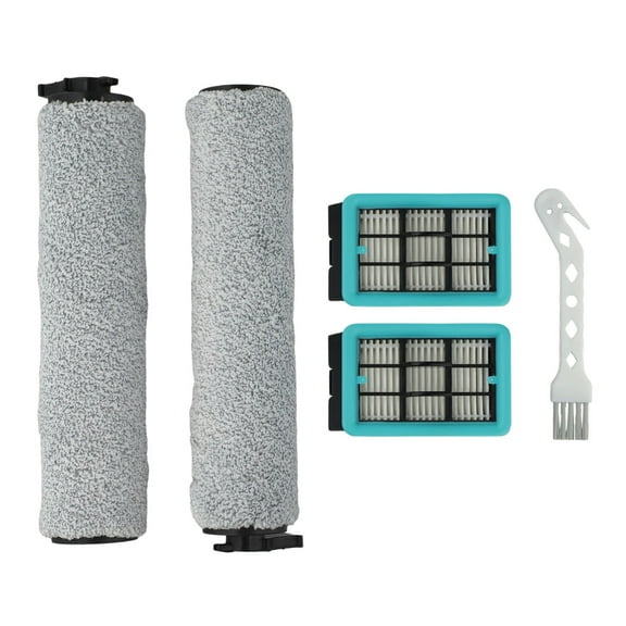5Pcs Roller Brush Filter Kit For Bissell For Crosswave 3831 Hf2 3845 3847 3848 No. B0555, 1637755, 1632973 Floor Scrubber