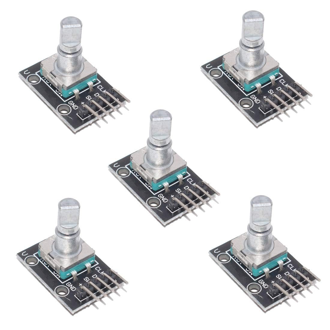 5Pcs Rotary Encoder Module Brick Sensor Development Board For Arduino ...