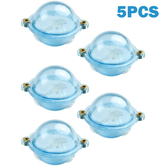 5Pcs Round Bubble Float Marker Float Water Injection Float 38*25mm Boat Fishing Floats Strong Waterproof Pesca Tackle Tool