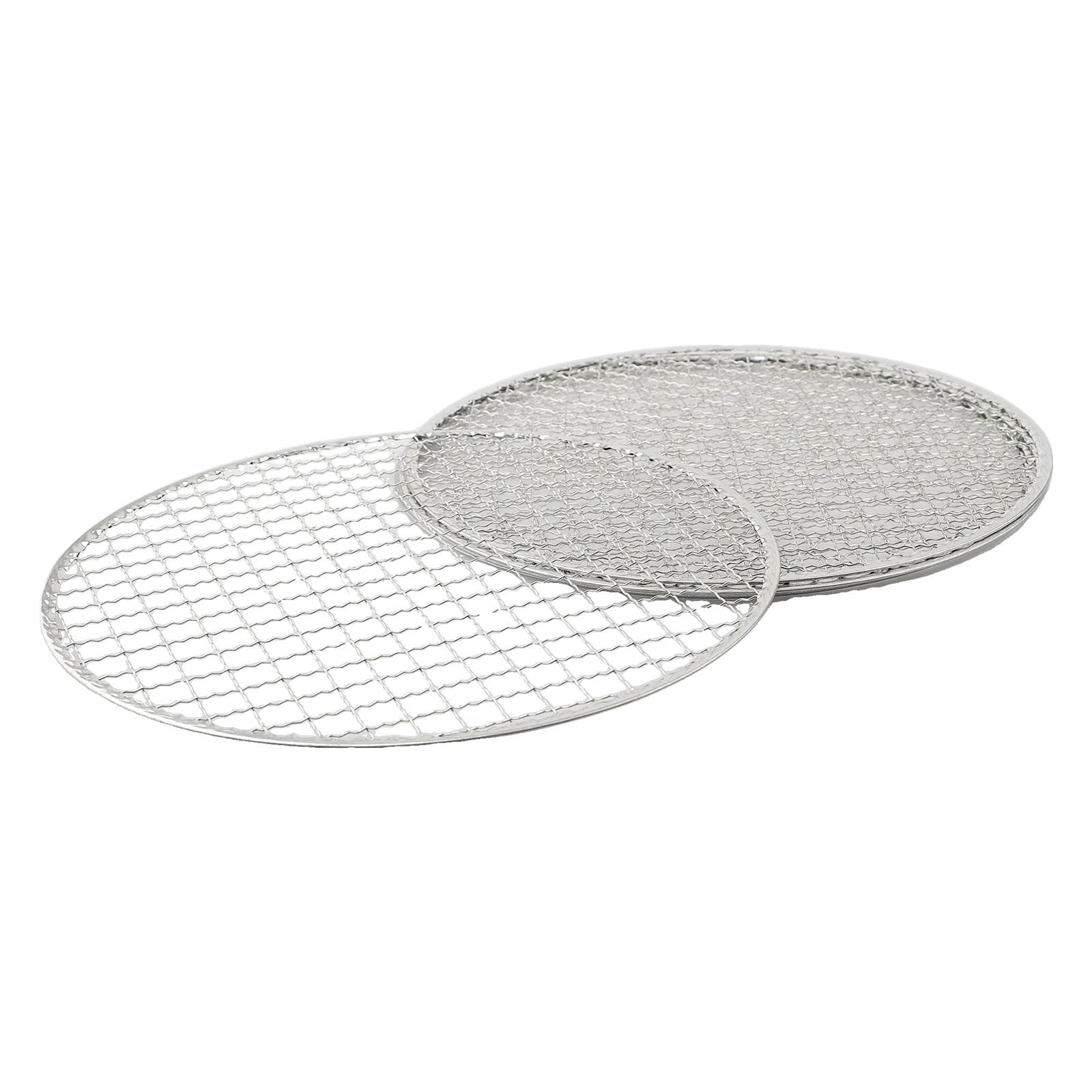 Wire Rack Bbq 5Pcs Round Disposable Wire Net Grill Racks Iron Roast Grate Cooking ...