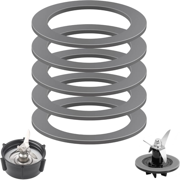 5Pcs Rubber Sealing O-Ring Gaskets Compatible with Oster and Osterizer Blender, Blender Gasket Replacement Parts Accessories