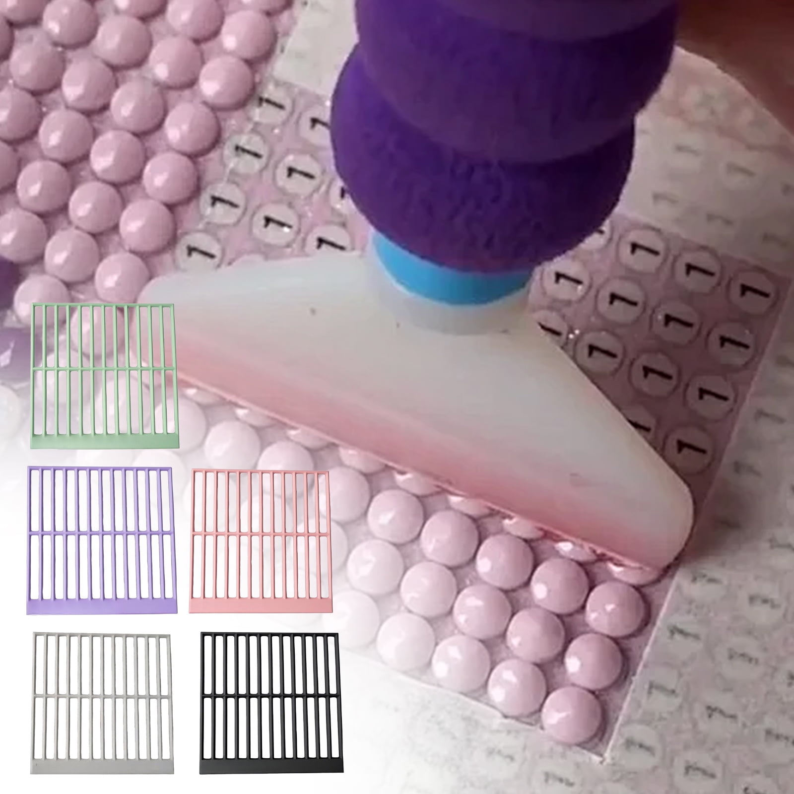 5Pcs Ruler for Diamond Art, Ruler Diamond Dot Drill Alignment Tool, DIY ...