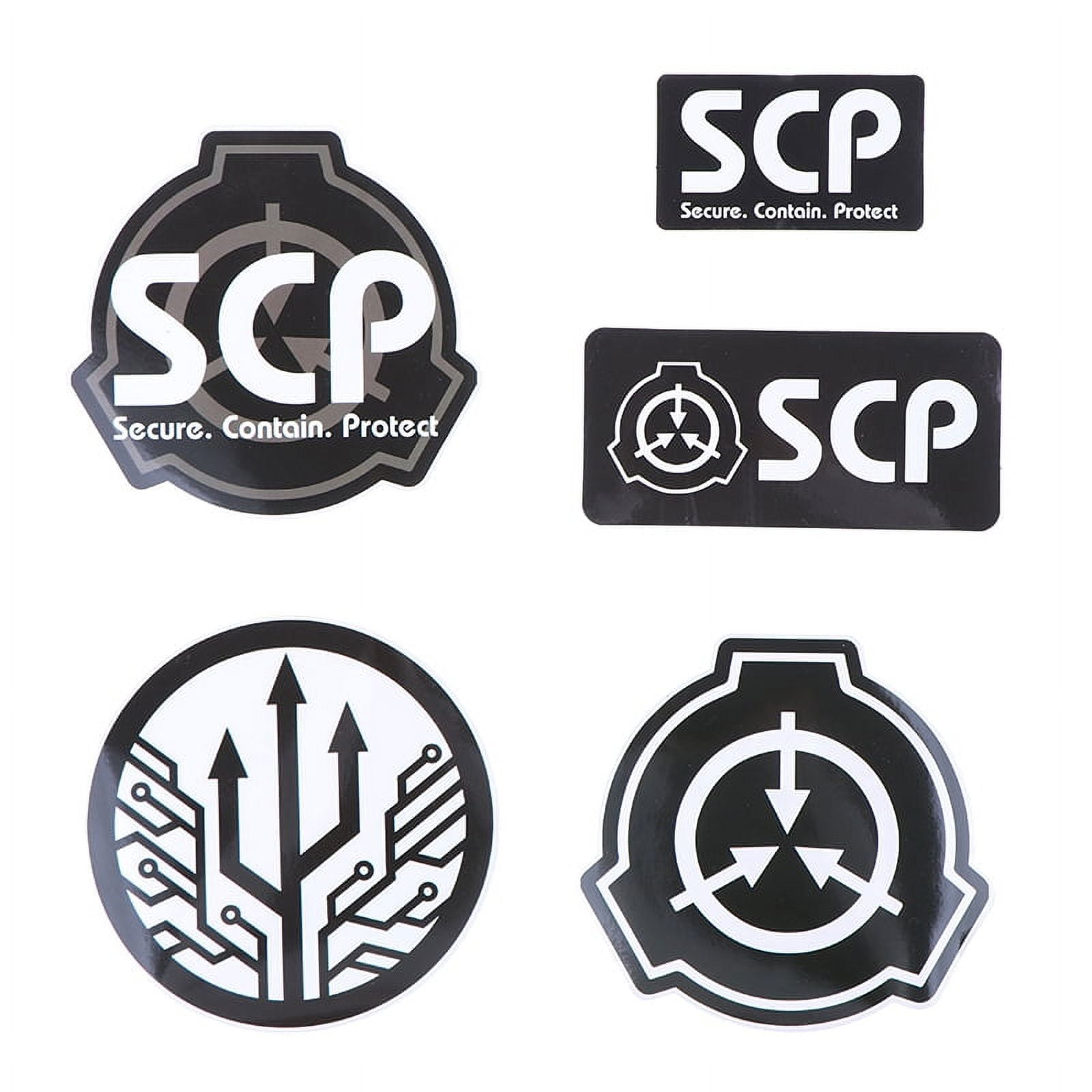 SCP Logo Reflective Patch Secure Contain Protect Foundation Emblem