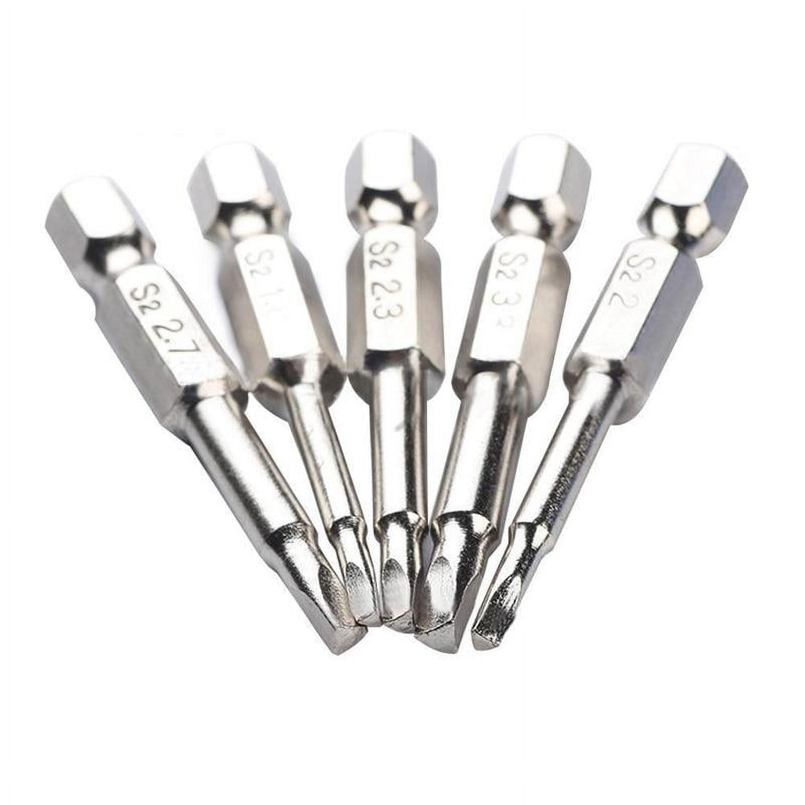 5Pcs Sale Magnetic Triangle Head Screwdriver Bits S2 Steel 1/4 Hex ...