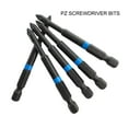 thumbnail image 1 of 5Pcs Screwdriver For Pz1 For Pz2 Pz3 Screwdriver Bits 75Mm For Pozidriv Set 1/4 Inch Hex Shank Magnetic Pz2 Smile Home, 1 of 8