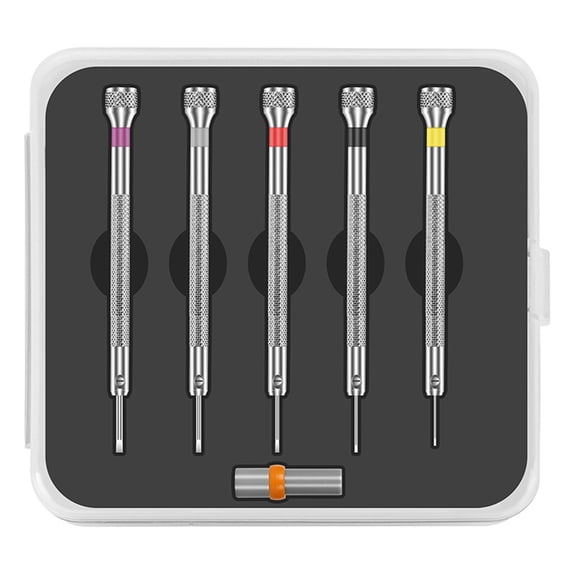 5Pcs Screwdriver Set, High Hardness Repair Tool for Phone Watch Glasses Laptop Accessories