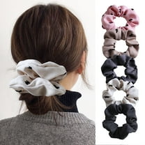 5Pcs Scrunchies for Women, Premium Hair Scrunchies Sleep, Scrunchies For All Hair Types and Textures, Girls Ponytail Holders Hair Accessories