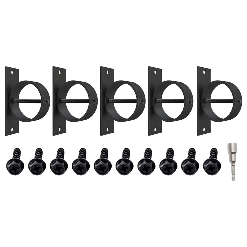 Large Rope Loop Bracket 5Pcs Securing Rope Drop Rings Brackets Stainless Steel Brackets Rope ...