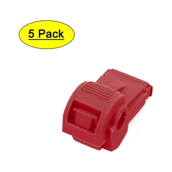 5Pcs Self-Stripping Electrical T-Tap Wire Spade Connectors Terminal Crimp Kit