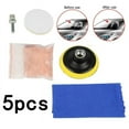 5Pcs/Set Car Windscreen Repair Casement Scratch Remover Glass Polishing