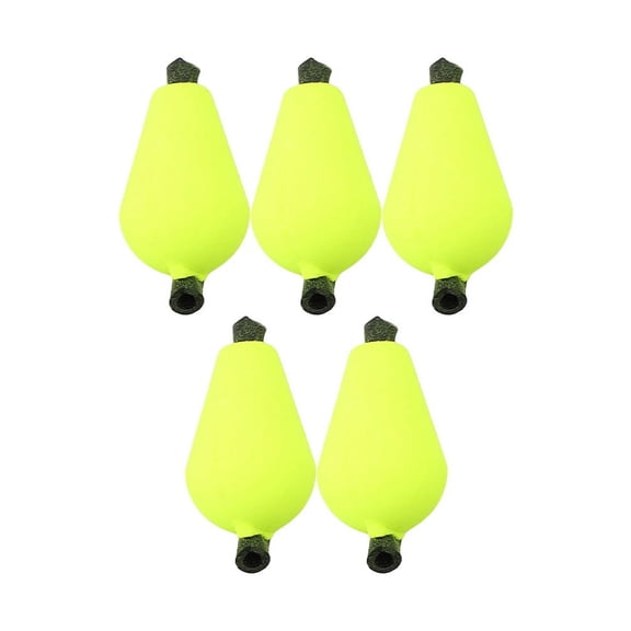 5Pcs/Set Fly Fishing Bobber Floating Foam Units Teardrop Strike Indicator