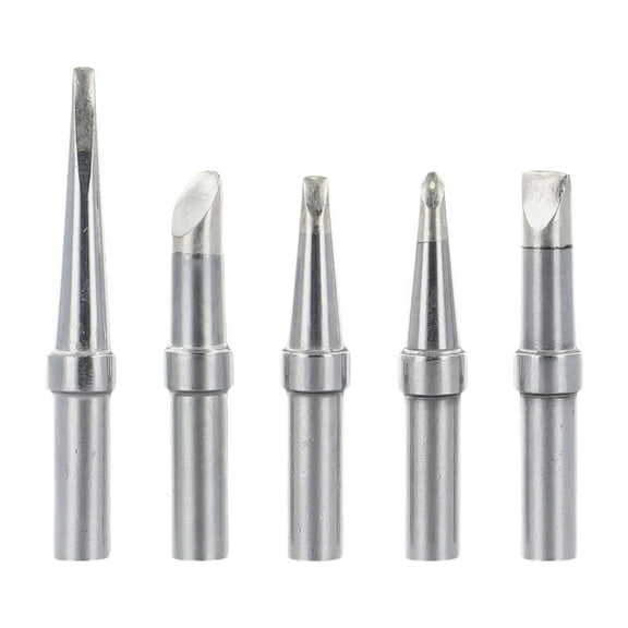 5Pcs/Set Soldering Iron Tips Replacement Et Soldering Iron Tips For Weller We1010Na Wesd51 Wes50/51 Pes50/51 Lr21 Series Solders