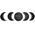 thumbnail image 1 of 5Pcs/Set Wall Mounted Display Shelf Kit Wooden Moon Phase Storage Rack Home Decoration, 1 of 8