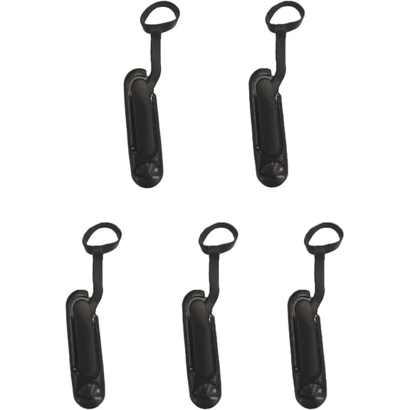 5Pcs Side Connector Dust Cover Assembly for HT750 HT1250 GP340 GP328 GP380 PRO7150 Two Way Radio
