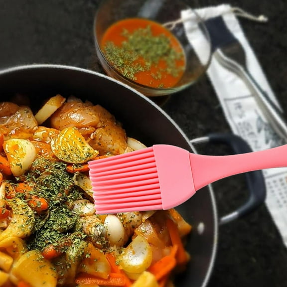 5Pcs Silicone Basting Brush under $5! Xqxayjr Silicone Basting Brush, High Temperature Kitchen Brush, Baking Tools Barbecue Brush, Food Grade Silicone Brush, Non-Stick Cooking Brush, Heat Resistant