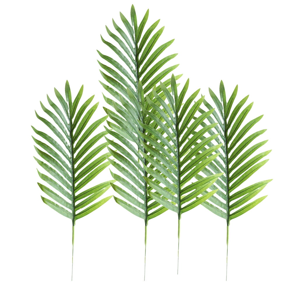 5Pcs Simulation Leaves Fake Leaves Plastic Leaves Rattan Home