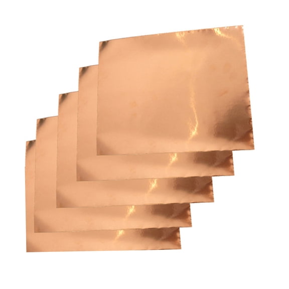 5Pcs Single Sided Conductive Coppers Tape Electric Guitar Coppers Foil Tape Adhesive Guitar Coppers Shielding Tape