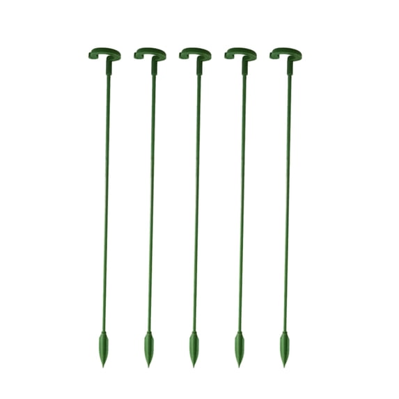 5Pcs Single Stem Plant Support Post Anti-Lodging Special Bracket Support Rod For Home Gardening Potted Flowers Indoor Outdoor Flower Stem Support Garden Stakes, 10.63"