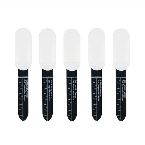 5Pcs Smart Soil Sensor Temperature Meter Moisture Humidity Sensor Real-Time Monitoring Plant Monitor Detector