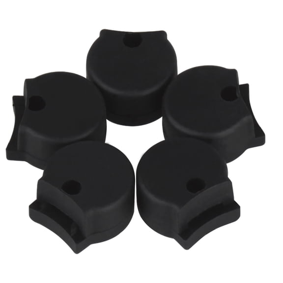 5Pcs Soft Rubber Clarinet Thumb Rest Pad Thumb Cushions Protectors Finger Cover Clarinet Saxophone Parts