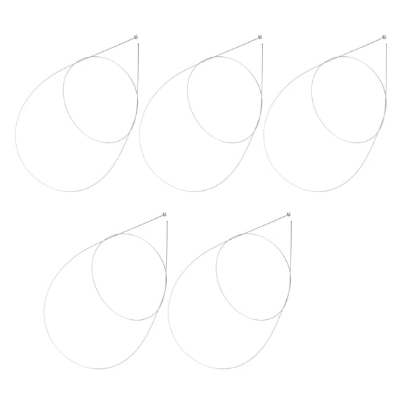 5Pcs Stainless Steel Bicycles Braking Line Cable Mountain Bike Brake Cable Gears Cable Bike Derailleur Shifter Cable