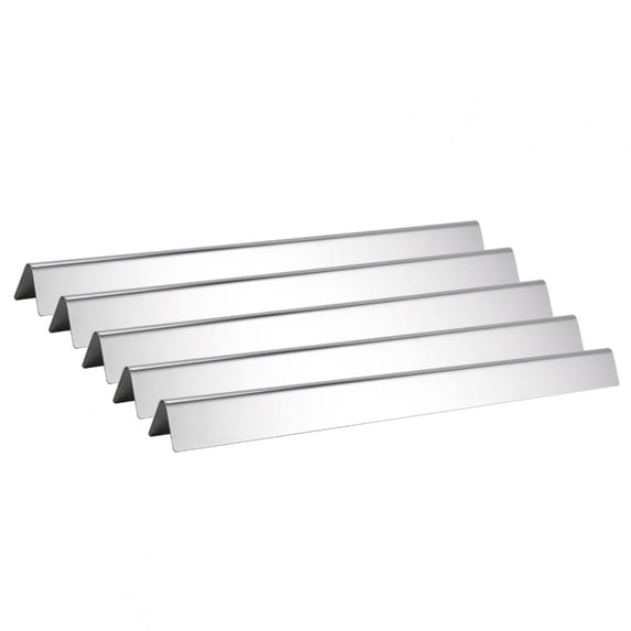 5Pcs Stainless Steel Gas Barbecue Grill Heat Plate Accessory Parts for Weber/Spirit Series