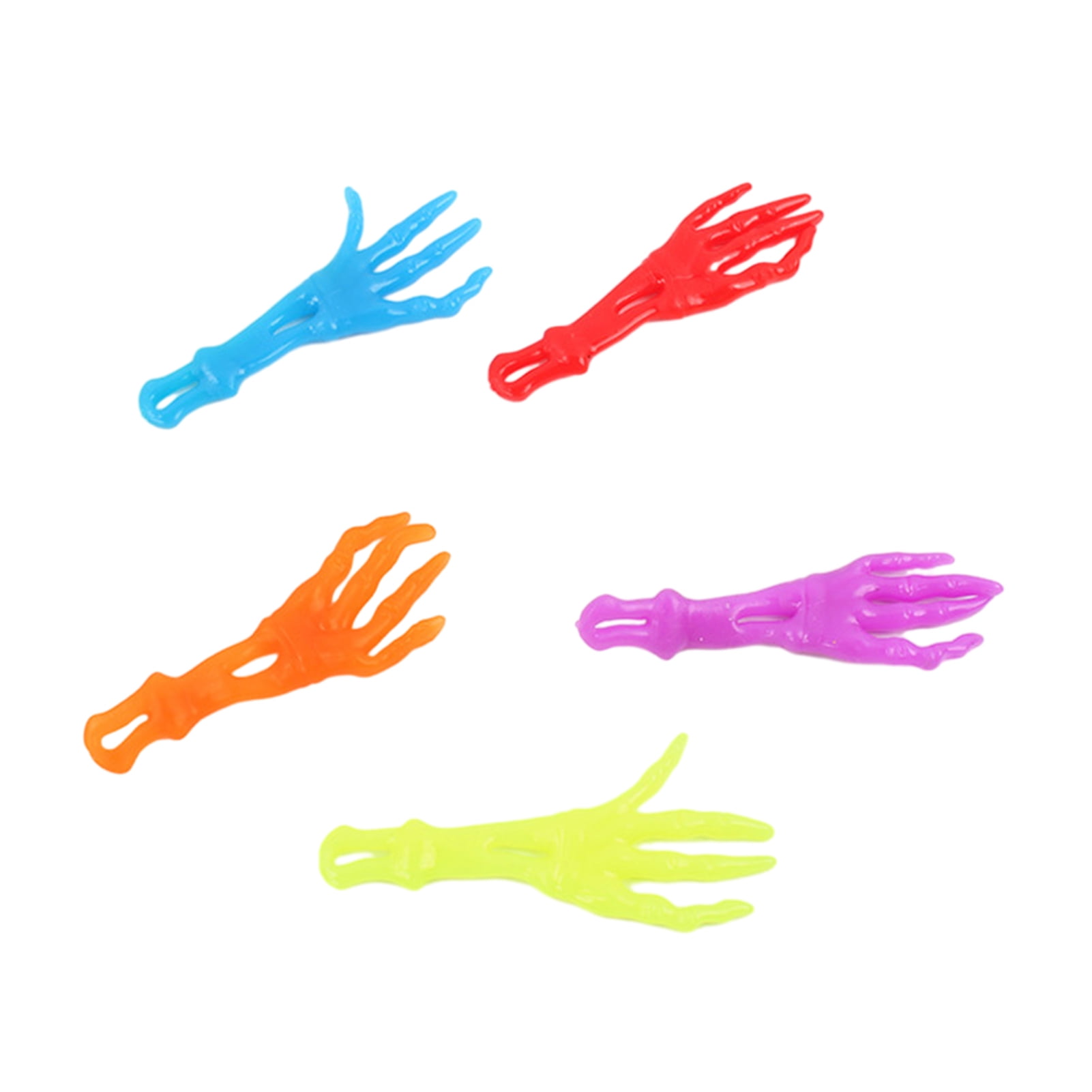5Pcs Sticky Ghost Hands Stress Relieving Wall Climbers Stretchy Sticky