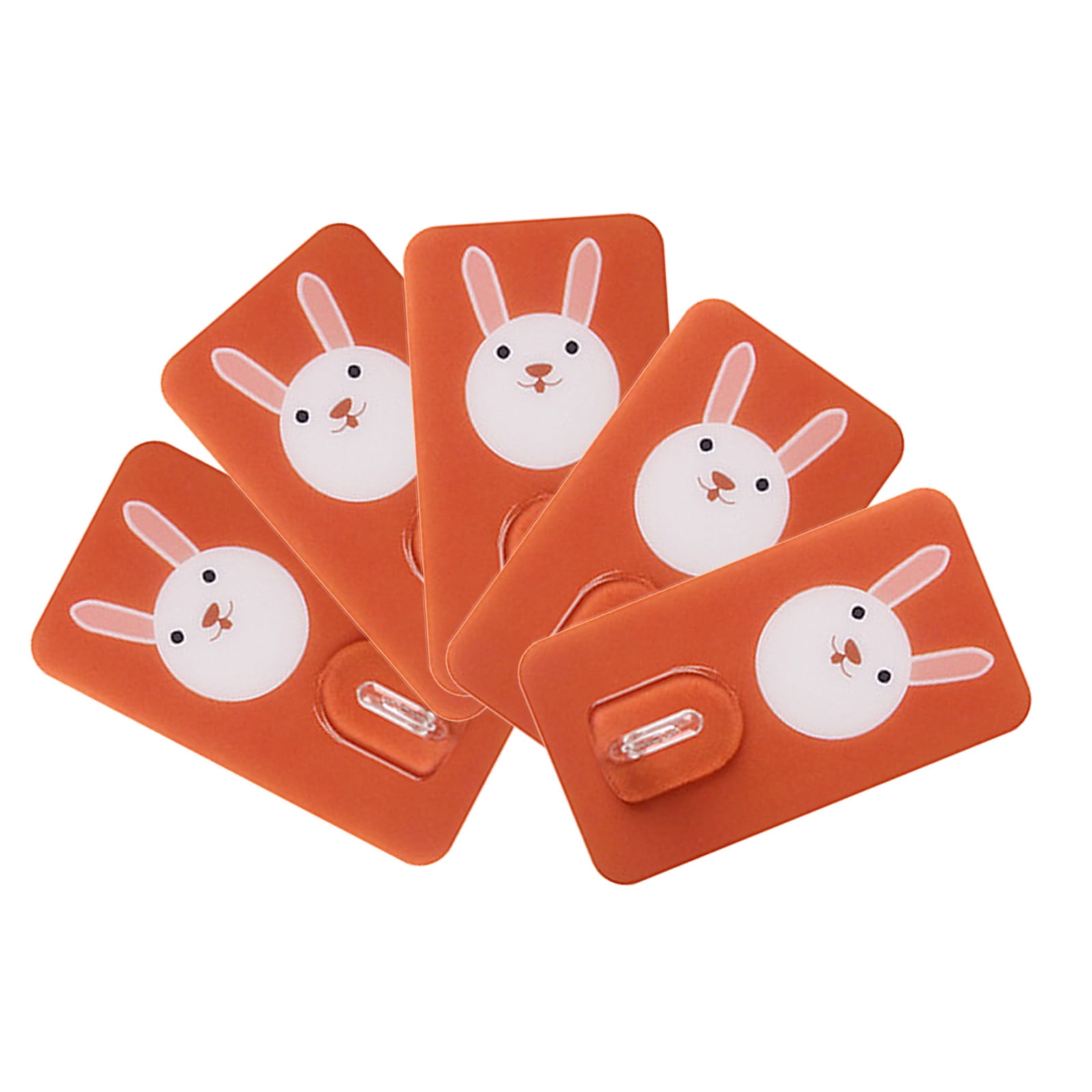 Clearance 5Pcs Strong Self Adhesive Door Wall Hangers Hooks Suction