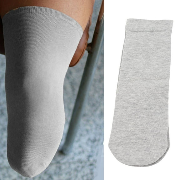 5Pcs Stump Socks Breathable Residual Limb Socks Elastic Amputee Socks Cotton Prosthetic Limb Socks Thickened Protective Socks Stump Socks For Women Man Amputee Care M