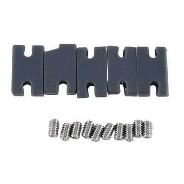 10Pcs / Set 316 Stainless Steel Surf Thumb Fin Screw And Plate For Surfboard Longboard
