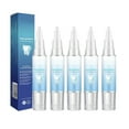 thumbnail image 1 of 5Pcs Teeth Whitening Pen, Fast-Acting Whitening Gel with Brush Applicator, 20+ Uses, Effective Tooth Whitening Gel, Professionally Stain Removal Effective, Painless, Low Sensitivity, 1 of 6