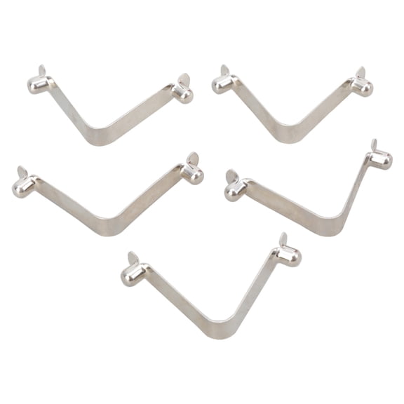 5Pcs Tent Poles Clip Tent Poles Push Button Spring Clip Kayaks Paddle Snap Spring Clip Locking Tube Pin Enduring