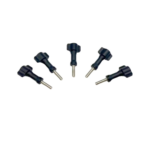 5Pcs Thumb Screw with T Head Stainless Bolts for Outdoor Action Camera Mounting Secure Attachment